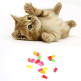 Colorful Soft Paw Nail Protector (100 Pcs)