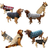 Hot Sale Both Sides To Wear Dog Cloth Warm Winter Dog Coat For Small Larger Dog Jacket Four Colors Drop Shipping