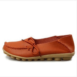 10 colors! Women Genuine leather mother shoes Moccasins women's soft Leisure flats female driving shoes loafers