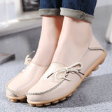 10 colors! Women Genuine leather mother shoes Moccasins women's soft Leisure flats female driving shoes loafers