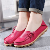 10 colors! Women Genuine leather mother shoes Moccasins women's soft Leisure flats female driving shoes loafers