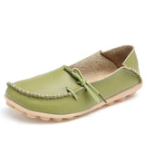 10 colors! Women Genuine leather mother shoes Moccasins women's soft Leisure flats female driving shoes loafers