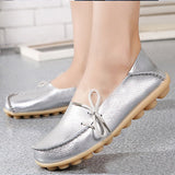 Large size genuine leather Women shoes mother shoes girls lace-up fashion casual shoes comfortable breathable women flats SDC179