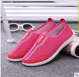 Women cool mesh breathable shoes female sport and outdoor soft bottom shoes lady casual slip on  shoes zapatos de mujer