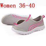 2016 brand mesh breathable Summer shoes women loafers, casual ultralight walking flats New zapatillas trainers shoes size 40-44