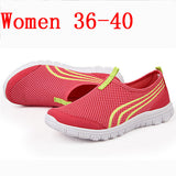 2016 brand mesh breathable Summer shoes women loafers, casual ultralight walking flats New zapatillas trainers shoes size 40-44