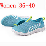 2016 brand mesh breathable Summer shoes women loafers, casual ultralight walking flats New zapatillas trainers shoes size 40-44