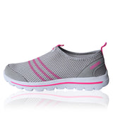 2016 brand mesh breathable Summer shoes women loafers, casual ultralight walking flats New zapatillas trainers shoes size 40-44