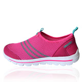 2016 brand mesh breathable Summer shoes women loafers, casual ultralight walking flats New zapatillas trainers shoes size 40-44