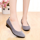 Women Shoes Women Ballet Flats Shoes for Work Cloth Flats Sweet Loafers Slip On Women's Pregnant Flat Shoes Oversize Boat Shoes