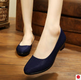 Women Shoes Women Ballet Flats Shoes for Work Cloth Flats Sweet Loafers Slip On Women's Pregnant Flat Shoes Oversize Boat Shoes