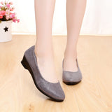 Women Shoes Women Ballet Flats Shoes for Work Cloth Flats Sweet Loafers Slip On Women's Pregnant Flat Shoes Oversize Boat Shoes