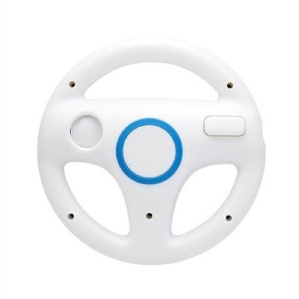 2016 New Promotions Steering Wheel Mario Kart Racing Games Remote Controller For Nintendo Wii White high quality