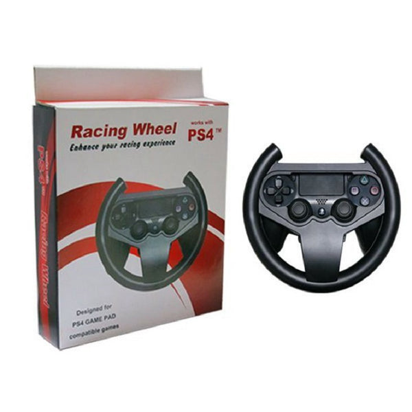 Steering Wheel Racing Joypad Grip for PS4 PlayStation 4 Bluetooth Controller Game w/ Original Retail Box