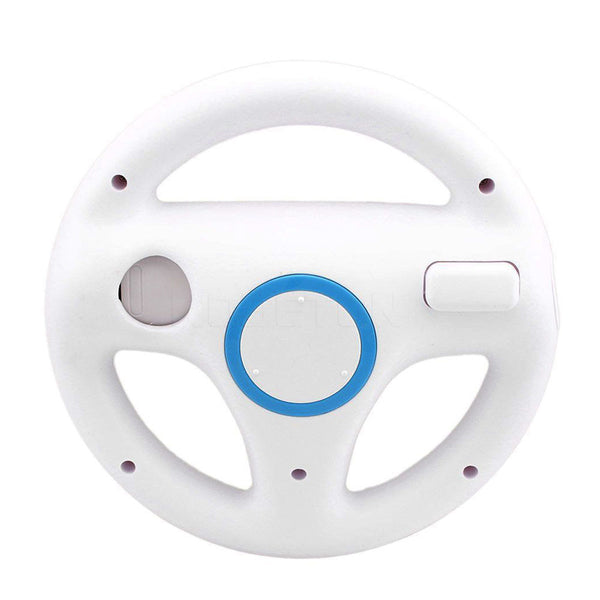 2016 Steering Wheel Kart Game Racing Wheel for Nintendo W ii White without Remote Controller