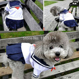 Dog Navy Style Dress Costume