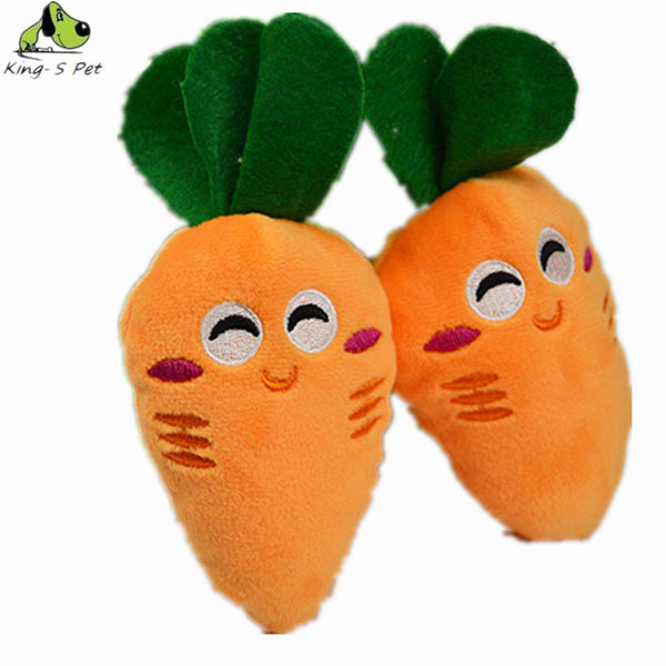 Dog Toys Chew Sound Carrot Toys