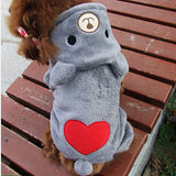 Puppy Bear Hoodie Fleece