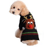 Dog's Christmas Reindeer knitwear Pullover - Sport Clearance