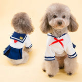 Dog Navy Style Dress Costume