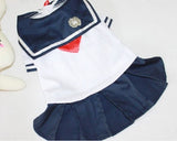 Dog Navy Style Dress Costume