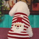 Pets  Christmas Striped Sweater