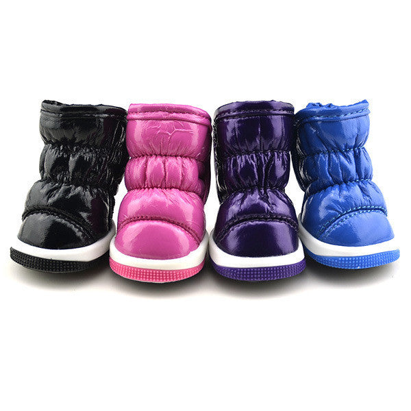 Puppy Leather Winter Warm Booties Boots - Sport Clearance